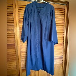 Navy Blue Graduation Gown